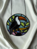 Stained Glass Suncatcher - Tucan