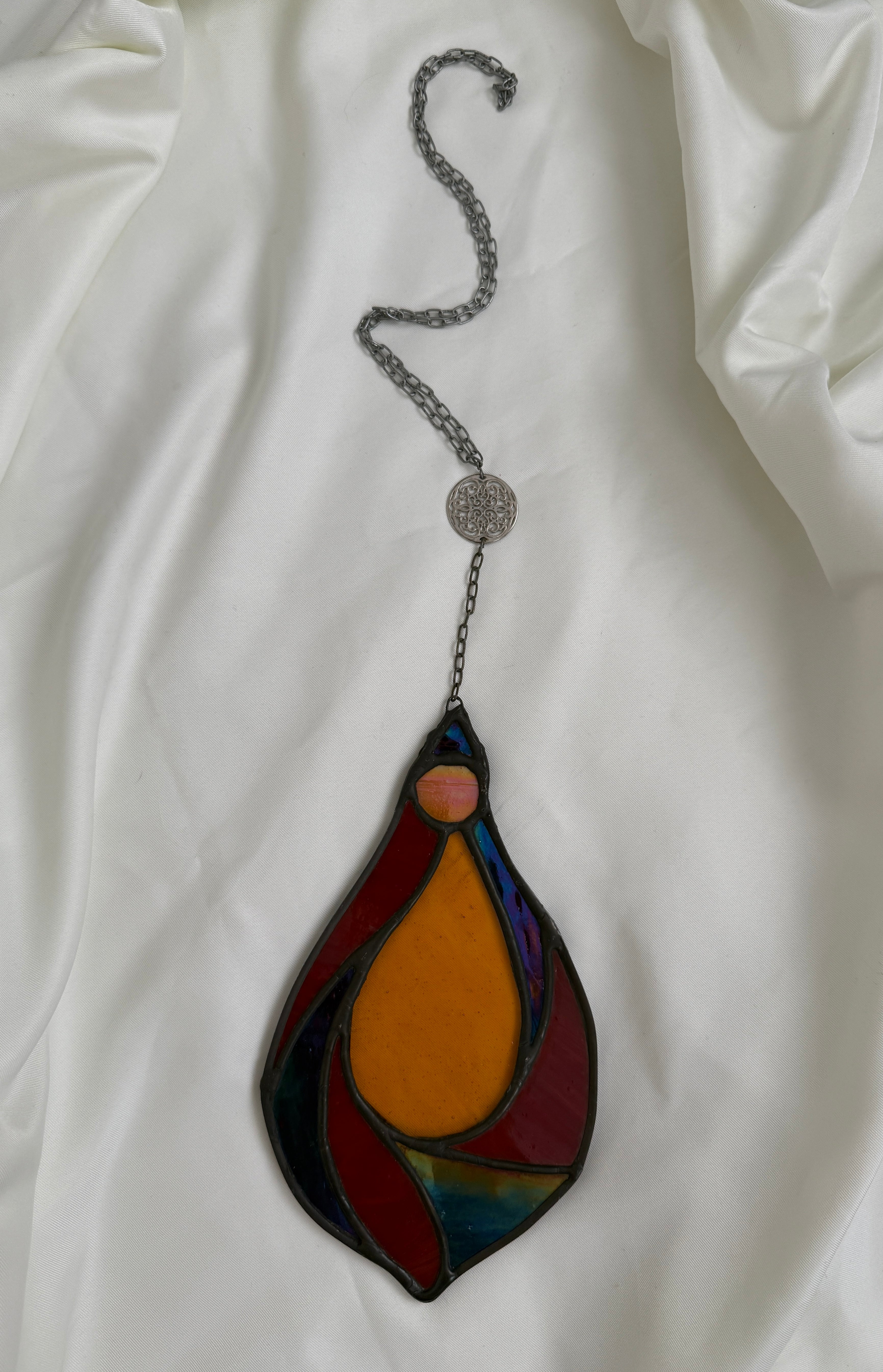 Red&Orange Drop Suncatcher