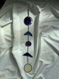 Moon&sun Celestial Chain of hangers Deep Blue