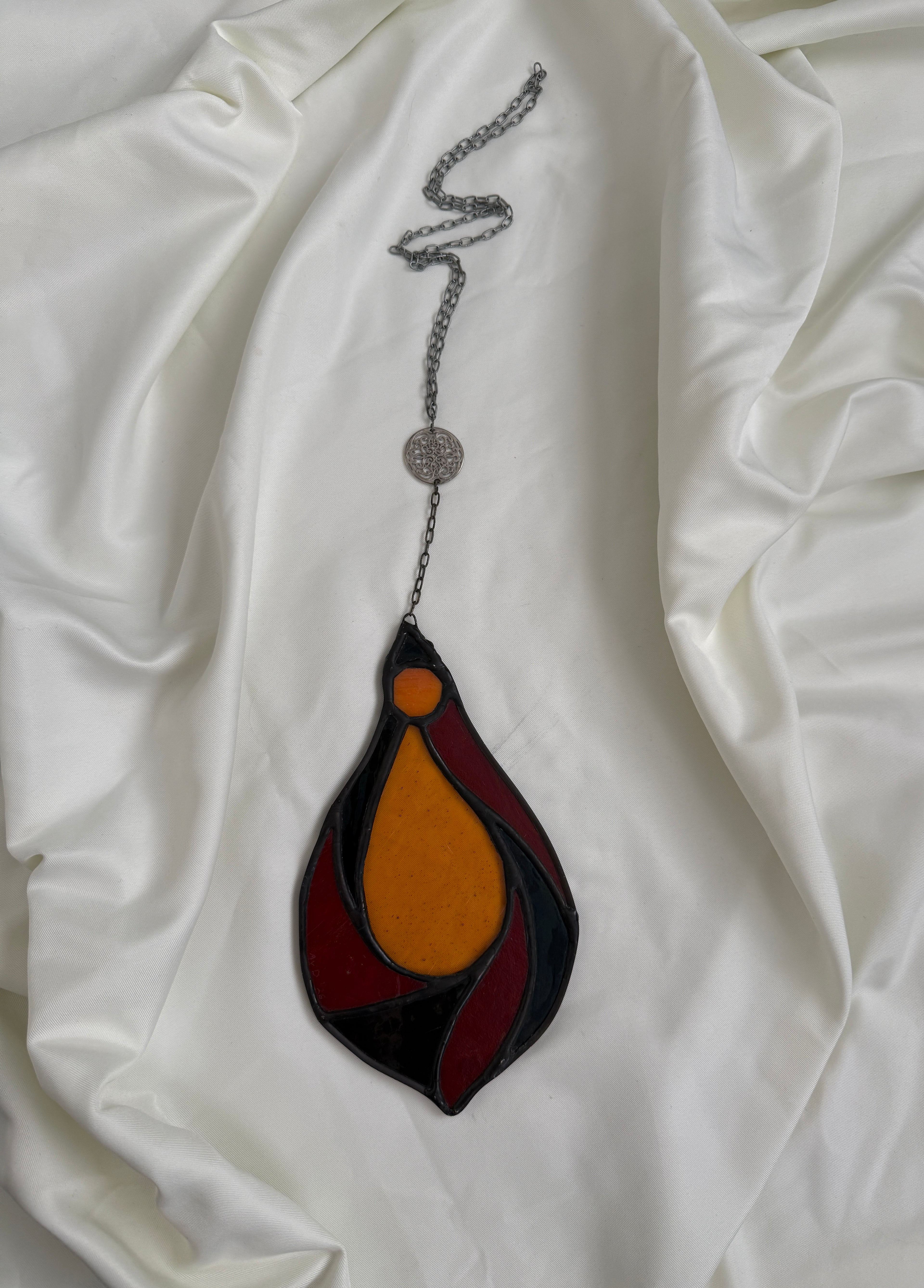 Red&Orange Drop Suncatcher