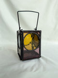 Moon&sun Stained Glass Candle Lattern